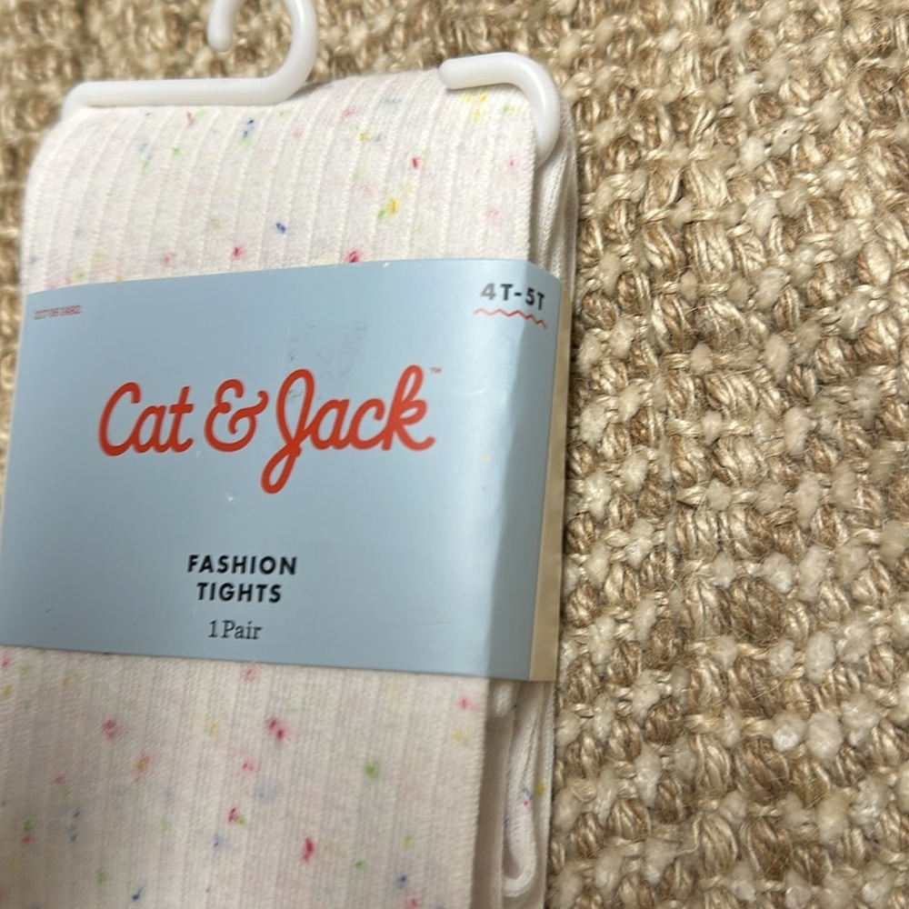 Cat-Jack fashion tights 1pair new 4t -5 t - Picture 2 of 4